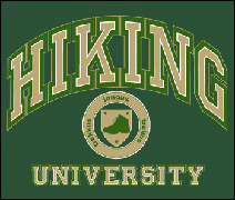 Hiking U graphic